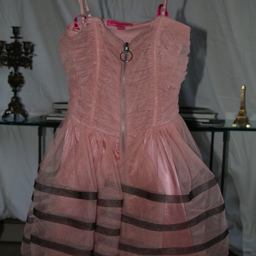 Vintage Betsey Johnson tulle dress